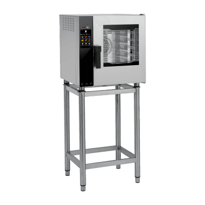 Cuptor cu convecție electric versiune întărită abur direct ecran tactil color curățare automată ușă cu balamale dreapta 5x GN 2/3 - MPDN 0523 X ERAM