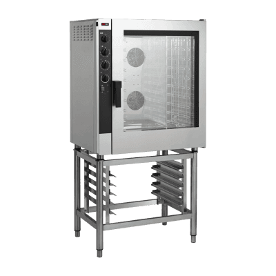 Cuptor cu convecție electric Sistem injecție manual 10x GN 1/1 - EPMN 1011 E